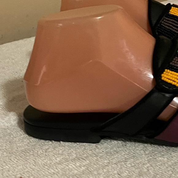 Farm Rio Colorful Sandals Sz 9 - Picture 4 of 14